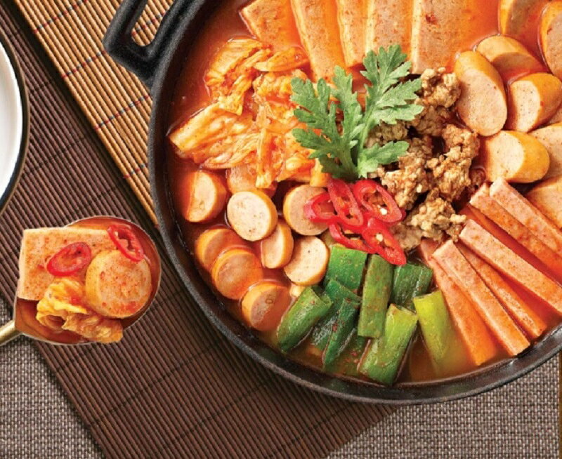 アワーホーム ブデチゲ 400g / レトルト 韓国スープ 韓国鍋 韓国料理 チゲ鍋 韓国食品 旨辛い kankan-shop-10001471 韓韓ショップ サンプル画像3