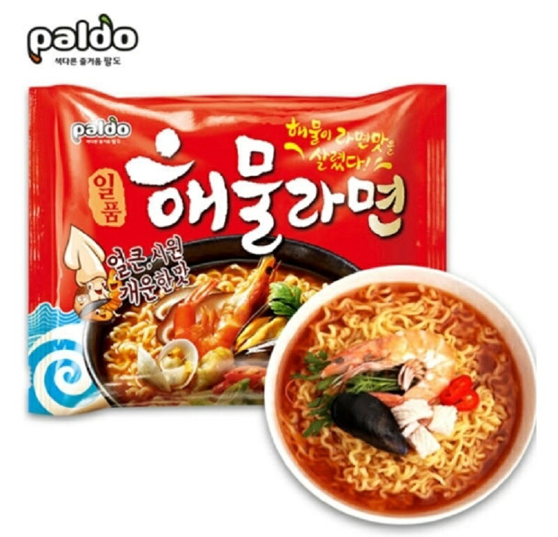 パルド 一品 海鮮ラーメン 115g / 韓国ラーメン インスタント ラーメン 韓国食品 海老 いか 八道 kankan-shop-10001473 韓韓ショップ サンプル画像3