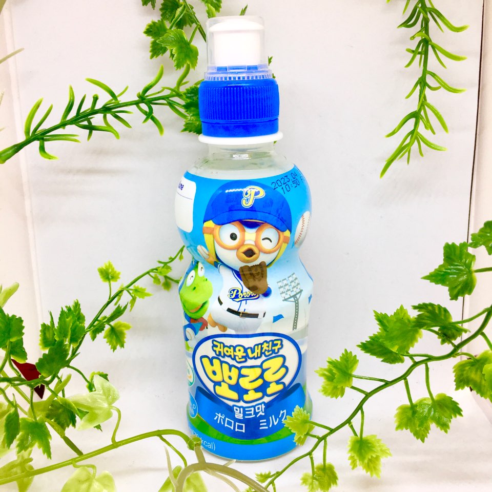 ポロロ　ジュース　【ミルク味】　235ml 韓国