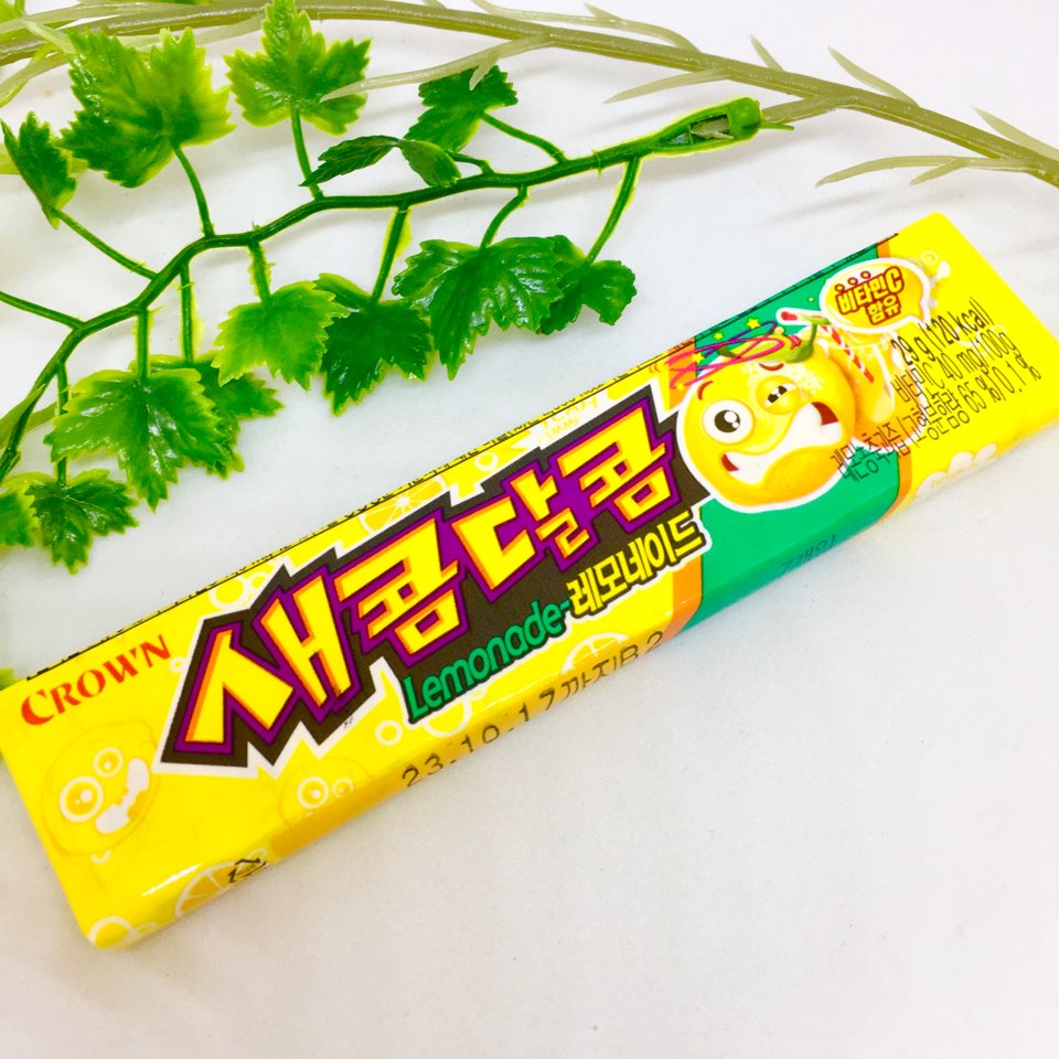 CROWN セコムダルコム 【レモン】29g 韓国 菓子