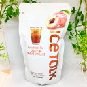 ICE TALK アイストーク【ピーチアイスティー】 230ml 紅茶 パウチ 韓国 ジュース