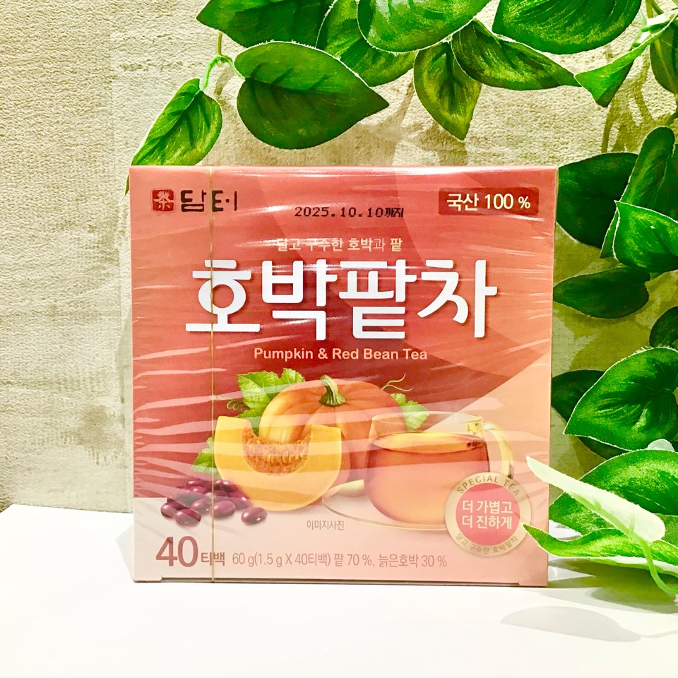 ダムト 　カボチャ小豆茶　1.5g×40包　韓国 お茶 ティーパック