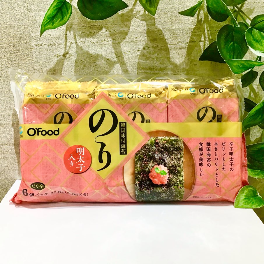 清浄園 O'food 明太子入り のり 味付