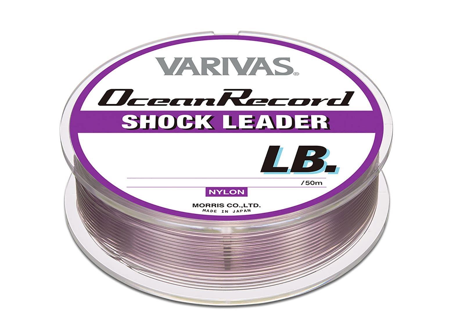 モーリス VARIVAS(バリバス) リーダー オーシャンレコードショックリーダー ナイロン 50m 18号 70lb ミ..