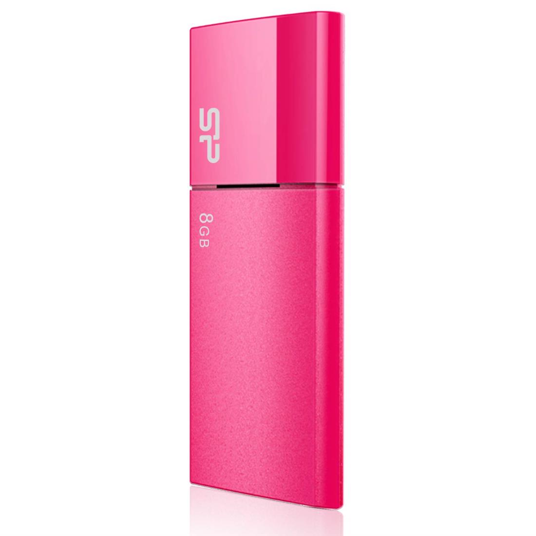 SP Silicon Power シリコンパワー USBメモリ 8GB USB3.0 スライド式 Blaze B05 ピンク SP008GBUF3B05V1H