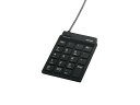 BUFFALO バッファロー スリムテンキーボード Tabキー付き ブラック BSTK11BK(2)