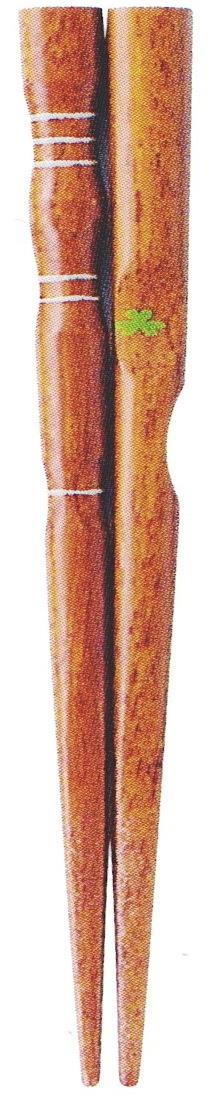 イシダ 日本製 矯正箸 子供用三点支持箸 左利き用 16.5cm