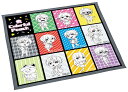 スケーター(Skater) 子供用 お弁当 ランチクロス 43×43cm キッズ 日本製 カラフルピーチ25 KB4-A