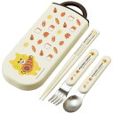 スケーター(Skater) 子供用 お弁当 トリオセット 箸 スプーン フォーク キッズ カトラリー 抗菌 加工 開けやすいスライド式 日本製 ノラネコぐんだん 男の子 女の子 TACC2AG