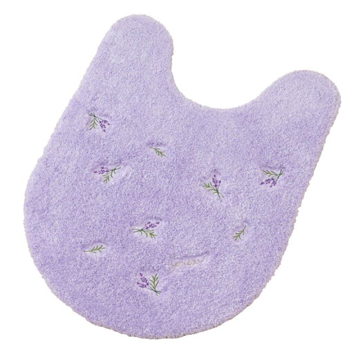 センコー S.D.S スイートラベンダー トイレファブリック トイレマット 約80×60cm ロングサイズ ラベンダー 花柄 15708 センコー S.D.S スイートラベンダー トイレファブリック トイレマット 約80×60cm ロングサイズ ラベンダー 花柄 15708