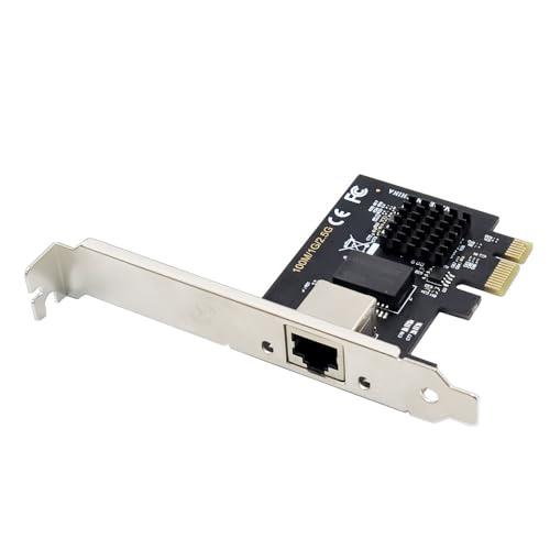 エアリア 2.5Gbps対応 PCI Express x1 LANボード ネットワーク 増設ボード 拡張ボード ヒートシンク搭載 ロープロファイル対応 SD-PE25GL-B