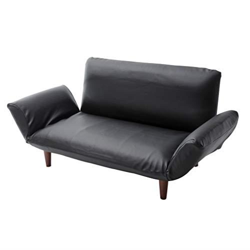 セルタン ソファーカバー 和楽の極 専用 2人掛け PVC レザー ブラック D01h-597BK