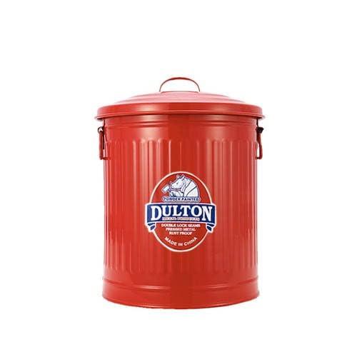 ダルトン(Dulton) ミニガベージカンSサイズ 3.5L レッド ゴミを入れる物こそ綺麗だと思う物を使いたい ふた付きゴミ箱 ブリキ缶 高さ240mm 直径185mm 100-105-RDS ダルトン(Dulton) ミニガベージカンSサイズ 3.5L レッド ゴミを入れる物こそ綺麗だと思う物を使いたい ふた付きゴミ箱 ブリキ缶 高さ240mm 直径185mm 100-105-RDS