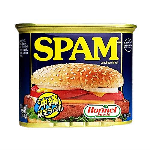 くば笠屋 スパムレギュラー 沖縄限定ラベル 沖縄 お土産 SPAM スパム レギュラー 340g