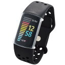 エレコム Fitbit Charge5 / Fitbit Charge6 ケース フルカバー ソフト TPU 透明 クリア SW-FI221FCUCR