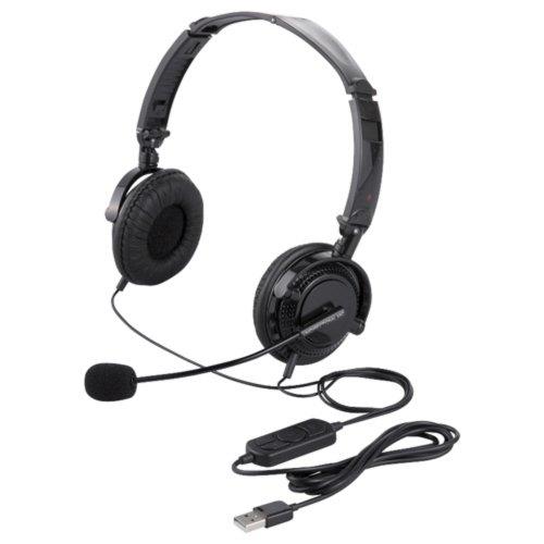 バッファロー BUFFALO 両耳ヘッドバンド式ヘッドセット USB接続/折りたたみタイプ ブラック BSHSUH13BK バッファロー BUFFALO 両耳ヘッドバンド式ヘッドセット USB接続/折りたたみタイプ ブラック BSHSUH13BK