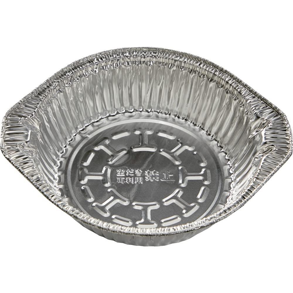 トラスコ中山(TRUSCO) IH対応鍋 なべ型 20枚入り 外径203×177mm 内径161mm 底径130mm 深さ46mm IH2074B2