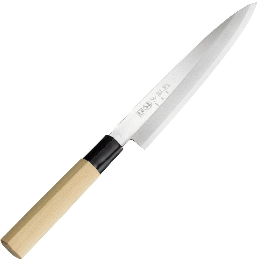 関孫六 銀寿 本鋼 和包丁 刺身 180mm AK-5206