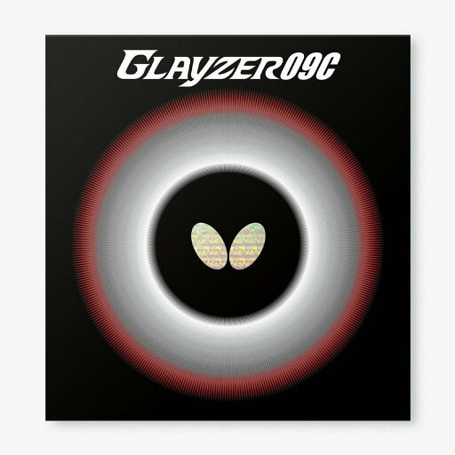 バタフライ(Butterfly) 卓球 日本製 ラバー グレイザー09C 裏ソフト 粘着性ハイテンション ブラック(278) 厚 06110 バタフライ(Butterfly) 卓球 日本製 ラバー グレイザー09C 裏ソフト 粘着性ハイテンション ブラック(278) 厚 06110