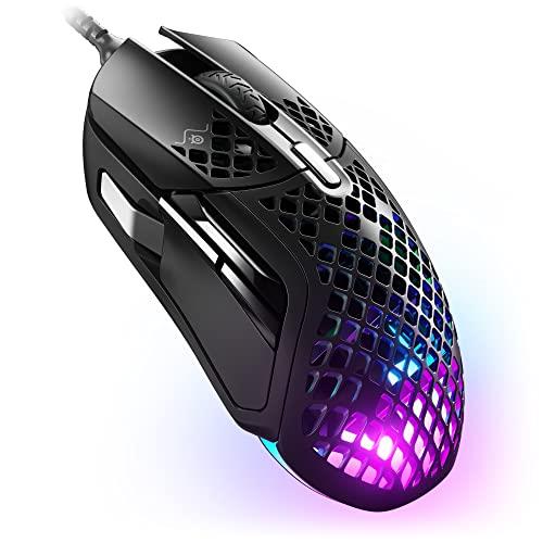 SteelSeries USB ゲーミングマウス 有線 Aerox 5 超軽量 9ボタン 高速反応 長時間使用可能 TRUEMOVE AIRセンサー搭載 62401 ブラック SteelSeries USB ゲーミングマウス 有線 Aerox 5 超軽量 9ボタン 高速反応 長時間使用可能 TRUEMOVE AIRセンサー搭載 62401 ブラック