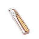 竹中 箸 スプーンセット HANGO 日本製 ピンク 約19.3×4.6×1.8cm T-96444