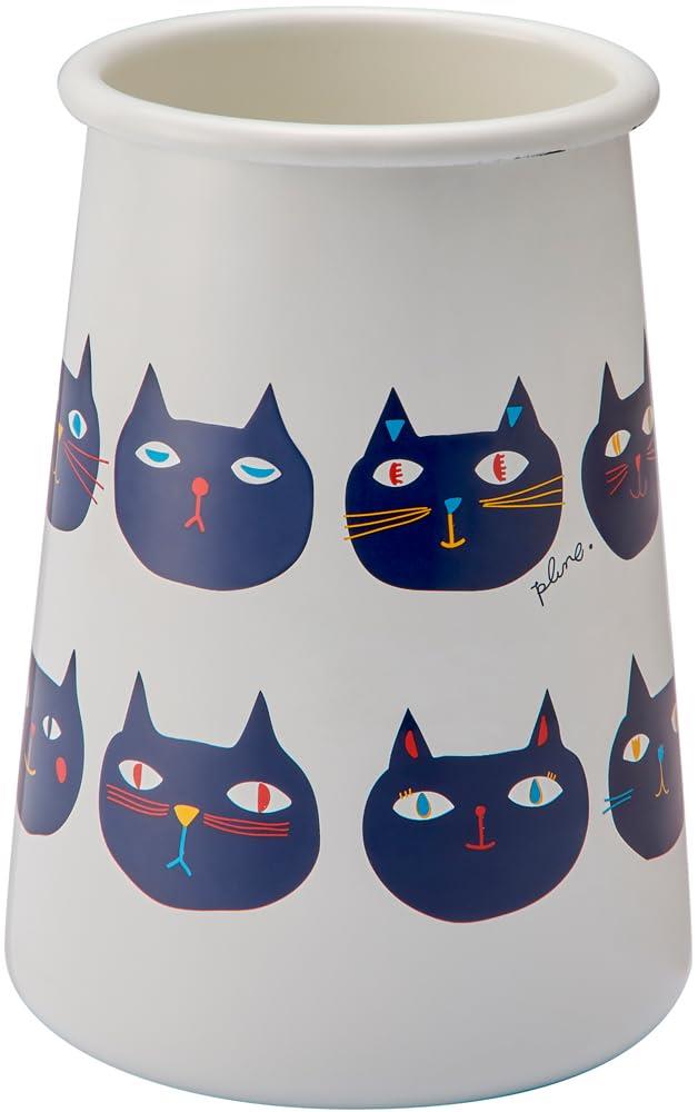 豊琺瑯 plune ツールスタンド ミミココモモ サイズ：約W11 D11 H15.7 PTS-202