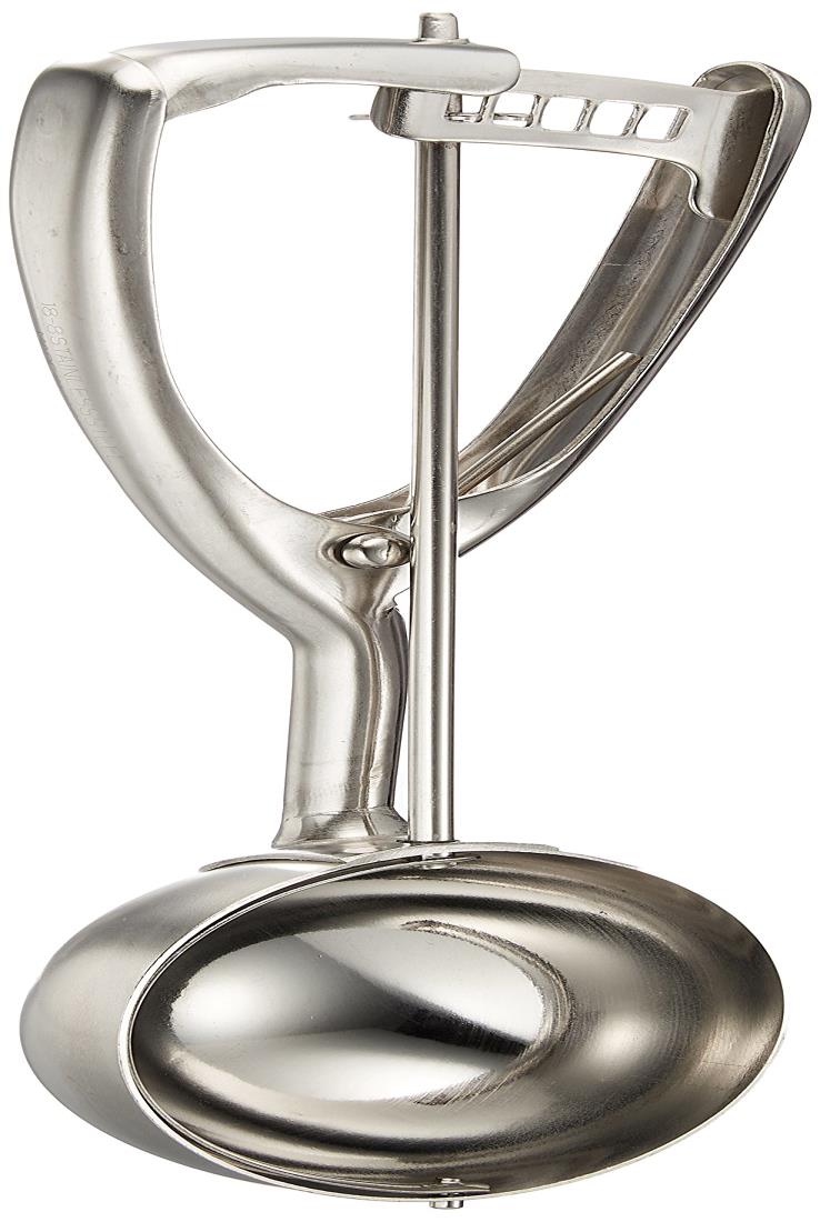 遠藤商事 TKG アイスクリームすくいデッシャー #10 直径×全長φ69×233mm 容量(cc) 100 錆に強いステンレス製で衛生的 ポテトサラダやお味噌掬いに便利 業務用 FDT1203