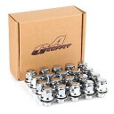 GAsupply 『トヨタ』純正タイプ 車用ホイールナット M12 x P1.5 平面座 21HEX 長さ37mm スチール製 ショート レーシングナット 20...