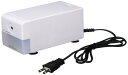 ナカバヤシ 電動 鉛筆削り スリムタイプ ホワイト DSZ-101W ホワイト/スリム