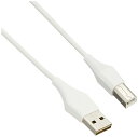BUFFALO どっちもUSB2.0ケーブル (A to B) 3m ホワイト BSUABDU230WHA(2)