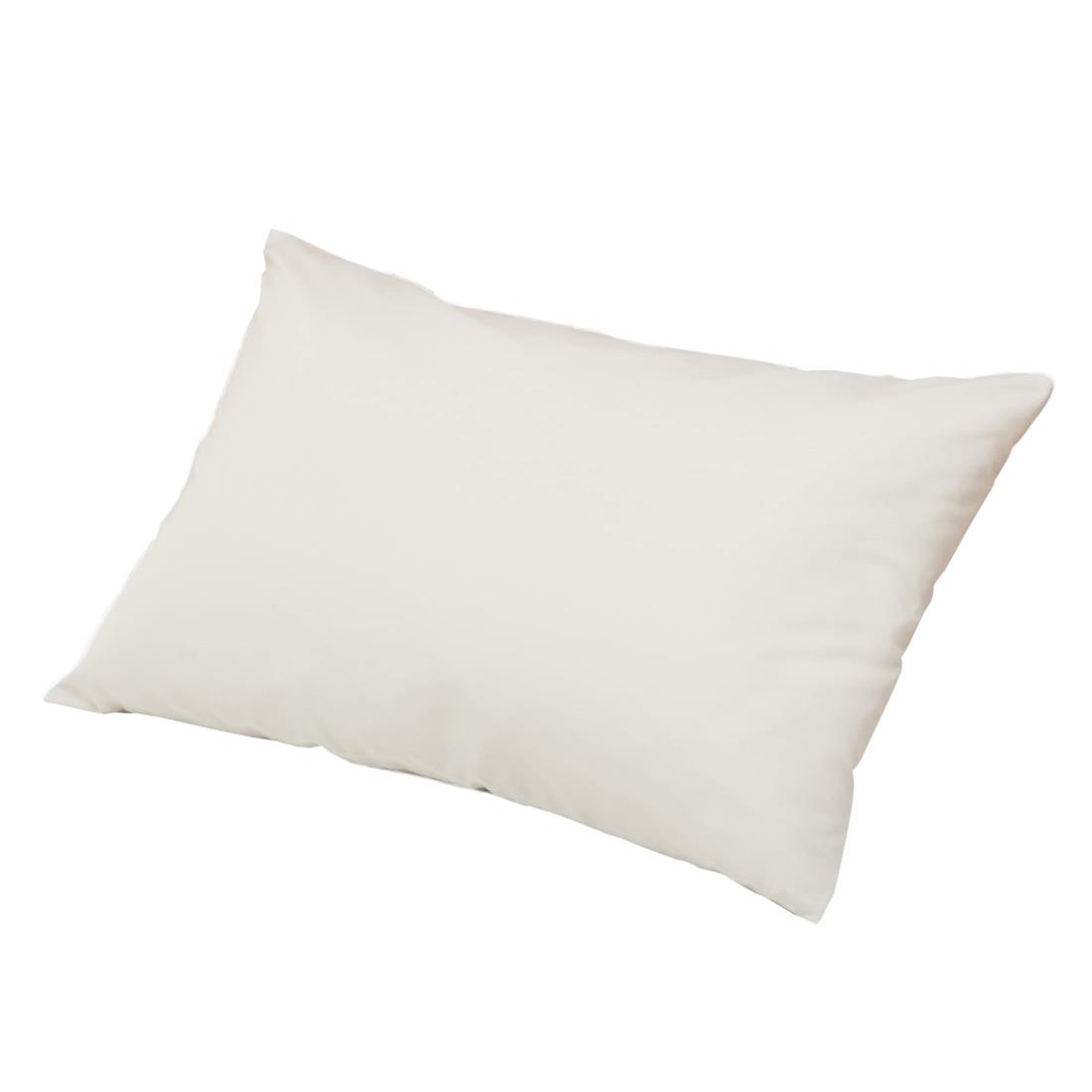 nishikawa【西川】 枕カバー ピローケース 63X43cmのサイズの枕に対応 ワイドサイズ 洗える 肌に優しいコットン100% ブロード生地 封筒式 無地 ボーテ BE3601 ベージュ PJ03180029