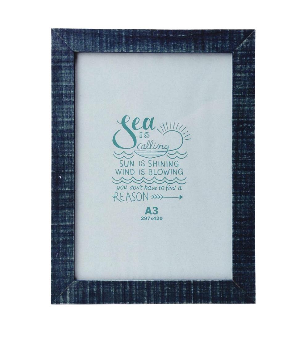 キーストーン ポプラウッド フォトフレーム ブルー A3サイズ POPHA3BL