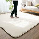 布団と寝具専門店カラーズ 低反発ラグマット アイボリー 200×300cm 約4.5畳 A803-TH300MAT-IV