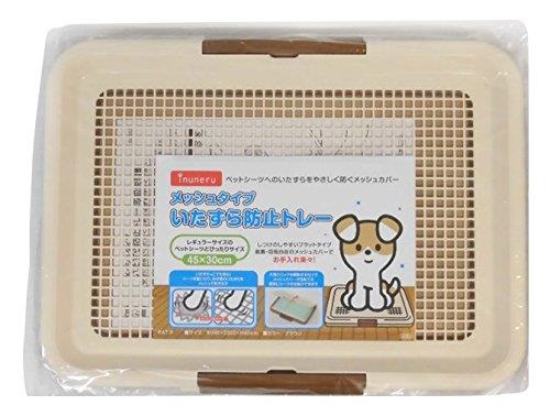 サイズ：M◆商品名：イヌネル (inuneru) 無 その他 ブラウン M サイズ本体サイズ (幅X奥行X高さ) :48×35×4cm本体重量:0.75kg原産国:中華人民共和国商品紹介ペットシーツへのいたずらをやさしく防ぐメッシュカバー。しすけのしやすいフラットタイプ。脱着・回転自在のメッシュカバーでお手入れ楽々! レギュラーサイズのペットシーツとピッタリサイズ(45×30cm)使用上の注意メッシュカバーやロックを持って持ち上げないでください。破損の原因になります。メッシュカバー、ロックは180度以上回転しません。それ以上無理にまわすと破損します。使用方法犬のトイレトレーとなります。シーツを用意し枠にしっかりとはめて使用ください。乳幼児を、そばで遊ばせたり、おもちゃにさせたりしないで下さい。ケガをする恐れがあります。本品は、小型犬専用の室内トイレです。他の用途には使用しないで下さい。取扱説明書を必ず読んでからご使用下さい。