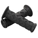 デイトナ(Daytona) PROGRIP(プログリップ) バイク用 グリップ ハンドル径φ19(原付)用 115mm スタンダードラバー エンド非貫通 789タイプ ブラック 98118(2)