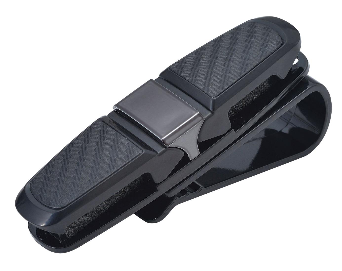 ◆商品名：セイワ(SEIWA) 車内用品 ツインサングラスホルダー ブラック×カーボン柄 W862生産国:中国材質・素材:クリップ部分：PC/ベース部分：PC/ホールド部分：ABSサングラスが手軽に収納できるカーボン調デザインのサングラスホルダーです。サングラスを2個同時に収納できます。ワンタッチでサングラスを出し入れできる、スプリング機能で脱着がカンタンです。ホールド部が180°回転するので、タテヨコお好みの設置が可能です。便利なチケットクリップ付き。商品紹介【お求めいただく前に】本製品は21mm以上の厚みのあるサンバイザーにはお取り付けできません。テンプル部の形状が特殊なものや厚いものは収納できません。ホールド部で取り付け可能な寸法が違いますので、取り付け可能な寸法をご確認ください。使いやすいサンバイザー取付けタイプのサングラスクリップですサングラスを傷つけずに簡単ホールド駐車券や領収書などがはさめる便利なチケットクリップ機能付き使用上の注意・本製品は21mm以上の厚みのあるサンバイザーには取り付けできません。