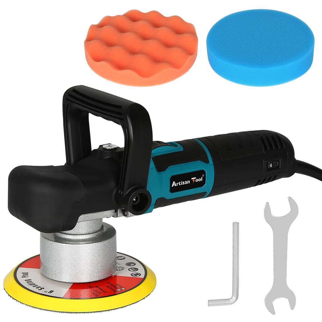 アルチザンツール ポリッシャー 電動ポリッシャー ACP02B ダブルアクション 7段階調節 コード式 AC電源..