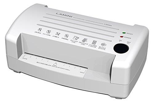 アスカ Asmix ラミネーター LAMINI L203A6 厚口150μフィルム可 ホワイト