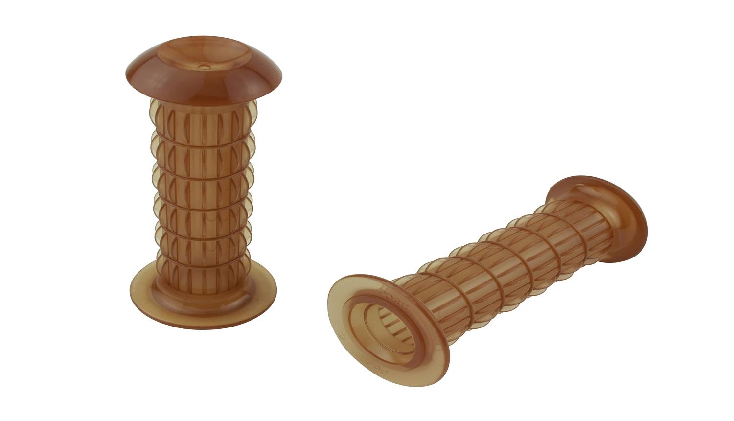 ポッシュフェイス(POSH FAITH) バイク用グリップ Z2タイプクラシカルグリップ 22.2mmハンドル用、非貫通タイプ アメゴム 010572-AG-10