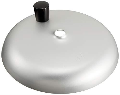 アカオアルミ 親子鍋用蓋(エントツ付き) 16.5cm用 E-16 アルミニウム(アルマイト)、ツマミ(フェノール樹脂) 日本 AOY222 シルバー