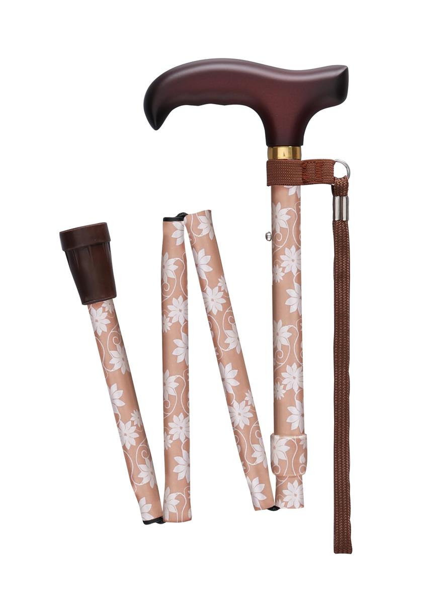 フジホーム ベーシック 折畳S ステンシルピンク 適応身長：約140～160cm