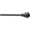 TRUSCO(トラスコ) インパクト用ロングヘキサゴンソケット 10mm 差込角12.7 THX410150