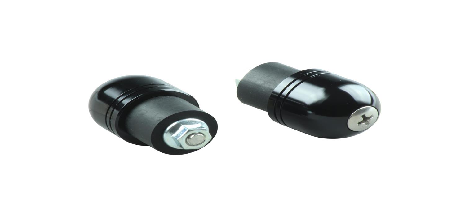 ポッシュフェイス(POSH FAITH) バイク用品 ハンドルバーエンド カワサキ バーエンド(ボルト径5mm/外径22mm) ゼファー400 | ZRX400 | ZRX400II | BALIUS| ブラック 031072-06-10 バーエンドキャップ