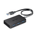 バッファロー BUFFALO PS4対応 USB3.0 バスパワー 4ポートハブ ブラック 設計 マグネット付き BSH4U305U3BK 【Windows/M...