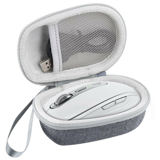 ロジクール Logicool MX ANYWHERE 3S MX1800GR/MX ANYWHERE 3 MX1700GR/MX ANYWHERE 2S MX1600CR ワイヤレス マウス ペイルグレー 専用収納ケース(ケースのみ)-Aenllosi ロジクール Logicool MX ANYWHERE 3S MX1800GR/MX ANYWHERE 3 MX1700GR/MX ANYWHERE 2S MX1600CR ワイヤレス マウス ペイルグレー 専用収納ケース(ケースのみ)-Aenllosi