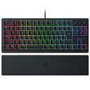 Razer レイザー Ornata V3 Tenkeyless JP 心地良いクリック感のメカ・メンブレンスイッチ搭載テンキーレス薄型有線キーボード ロープロフ...