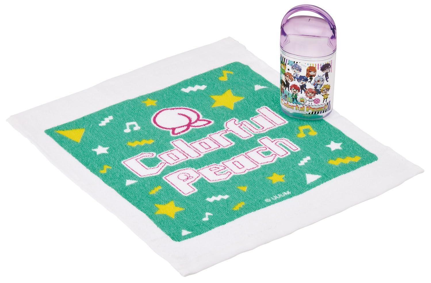 スケーター(Skater) 抗菌 おしぼりセット ケース付き おしぼり 32×30.5cm 日本製 カラフルピーチ 25 OA..