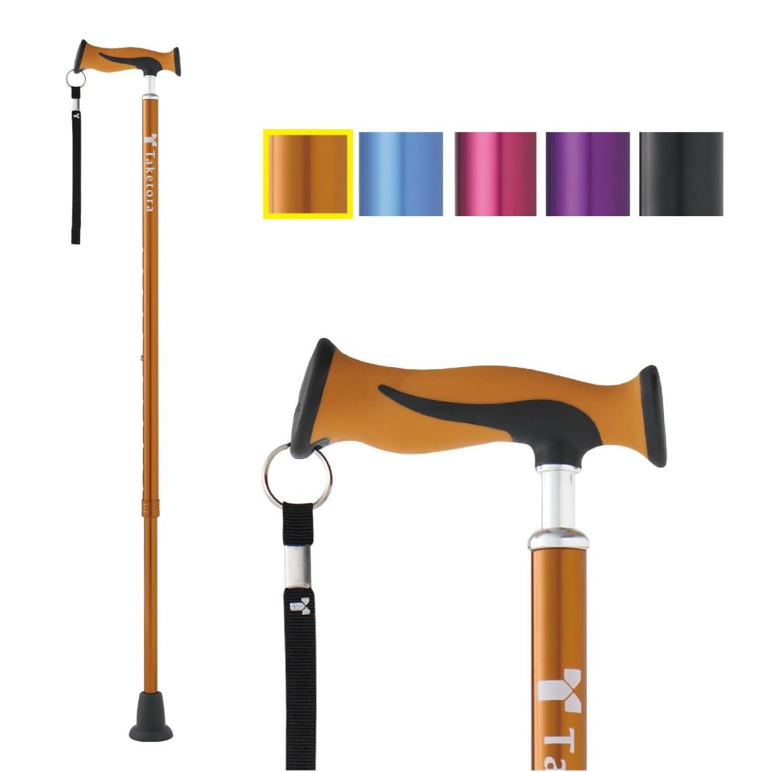 竹虎 バンブーステッキ ブロンズ