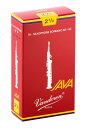 バンドーレン ソプラノサクソフォンリード ジャバ・ファイルド・レッドカット(JAVA FILED RED CUT) 硬さ:2-1/2 (10枚入)