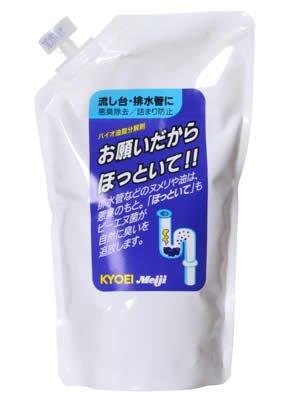 協栄販売 お願いだからほっといて 流し台・排水管用 詰替え500ml